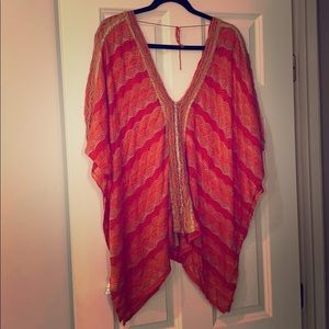 Gorgeous Boho Anthro Sweater! Made in Brazil L